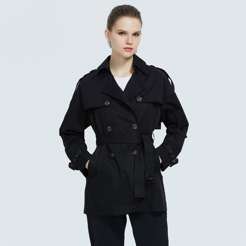 Trench Coat Curto Lotus