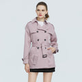 Trench Coat Curto Lotus