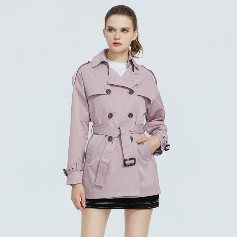 Trench Coat Curto Lotus