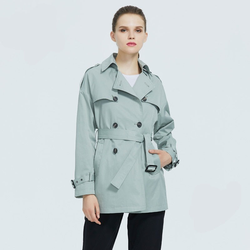 Trench Coat Curto Lotus