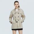 Trench Coat Curto Lotus