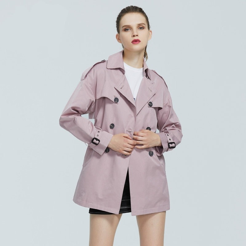 Trench Coat Curto Lotus