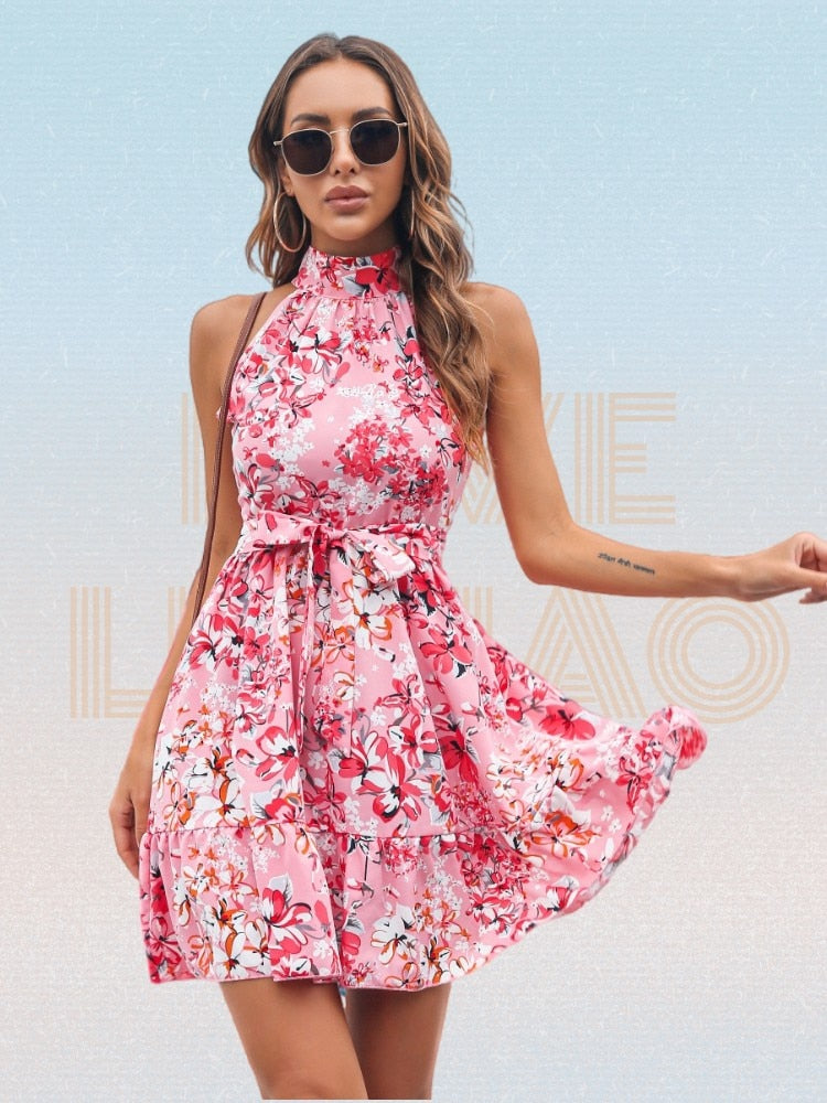 Vestido Floral Boho